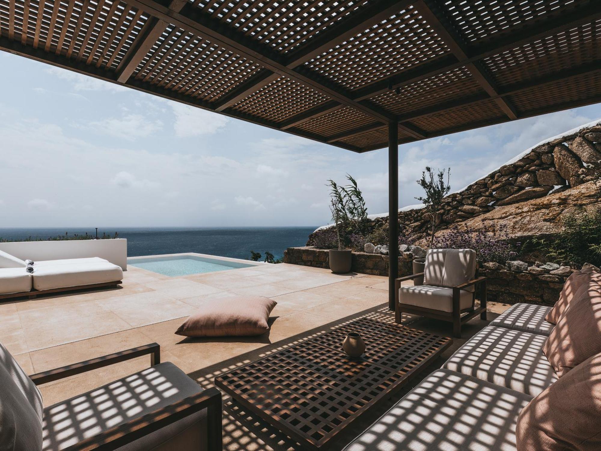 Cali Mykonos Hotel Kalafatis Exterior foto