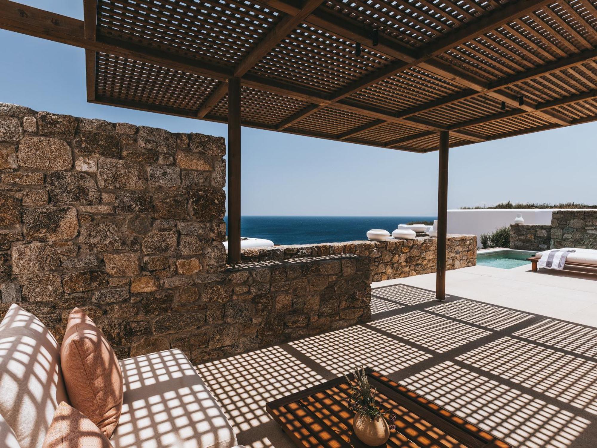 Cali Mykonos Hotel Kalafatis Exterior foto