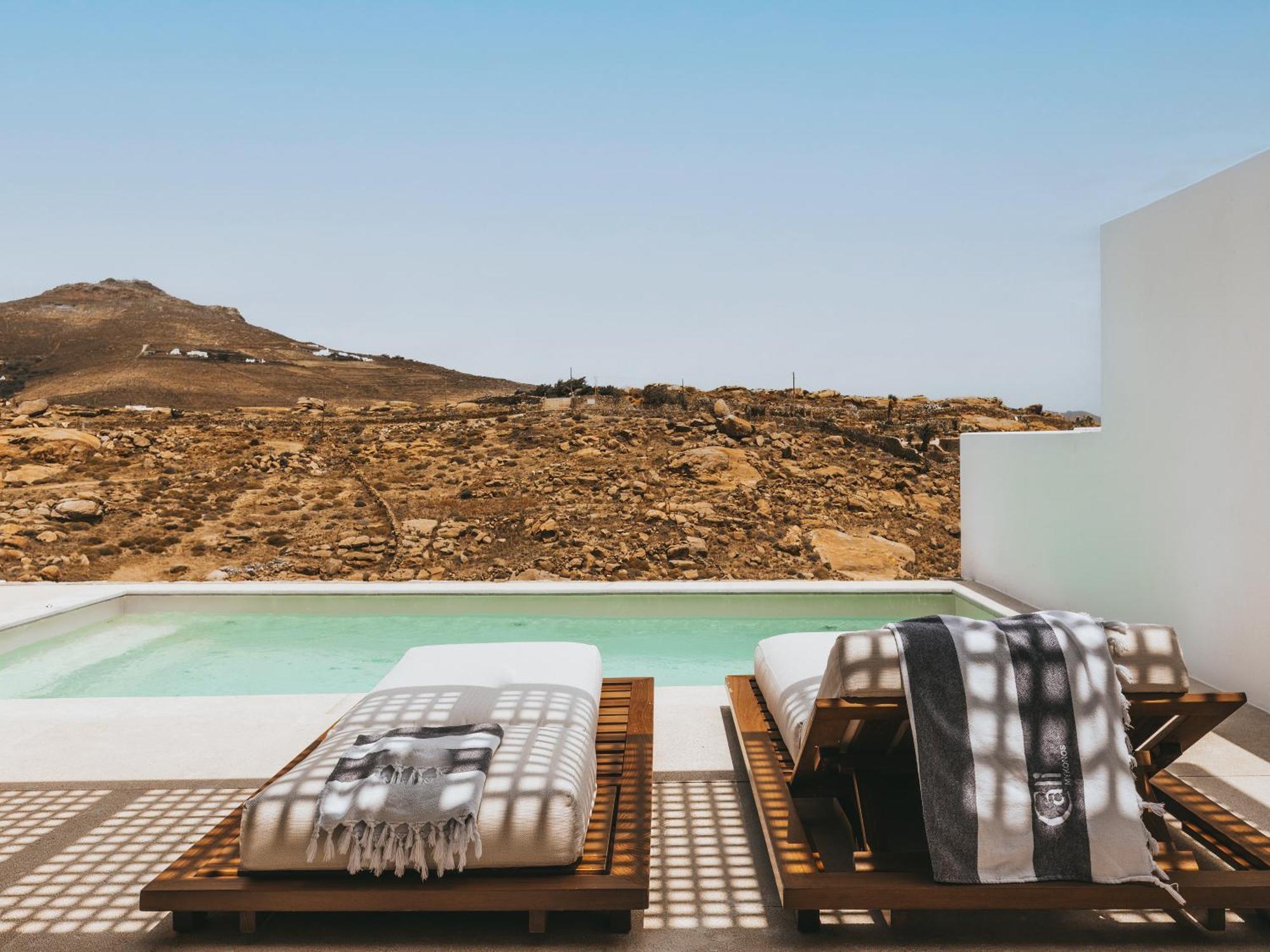 Cali Mykonos Hotel Kalafatis Exterior foto