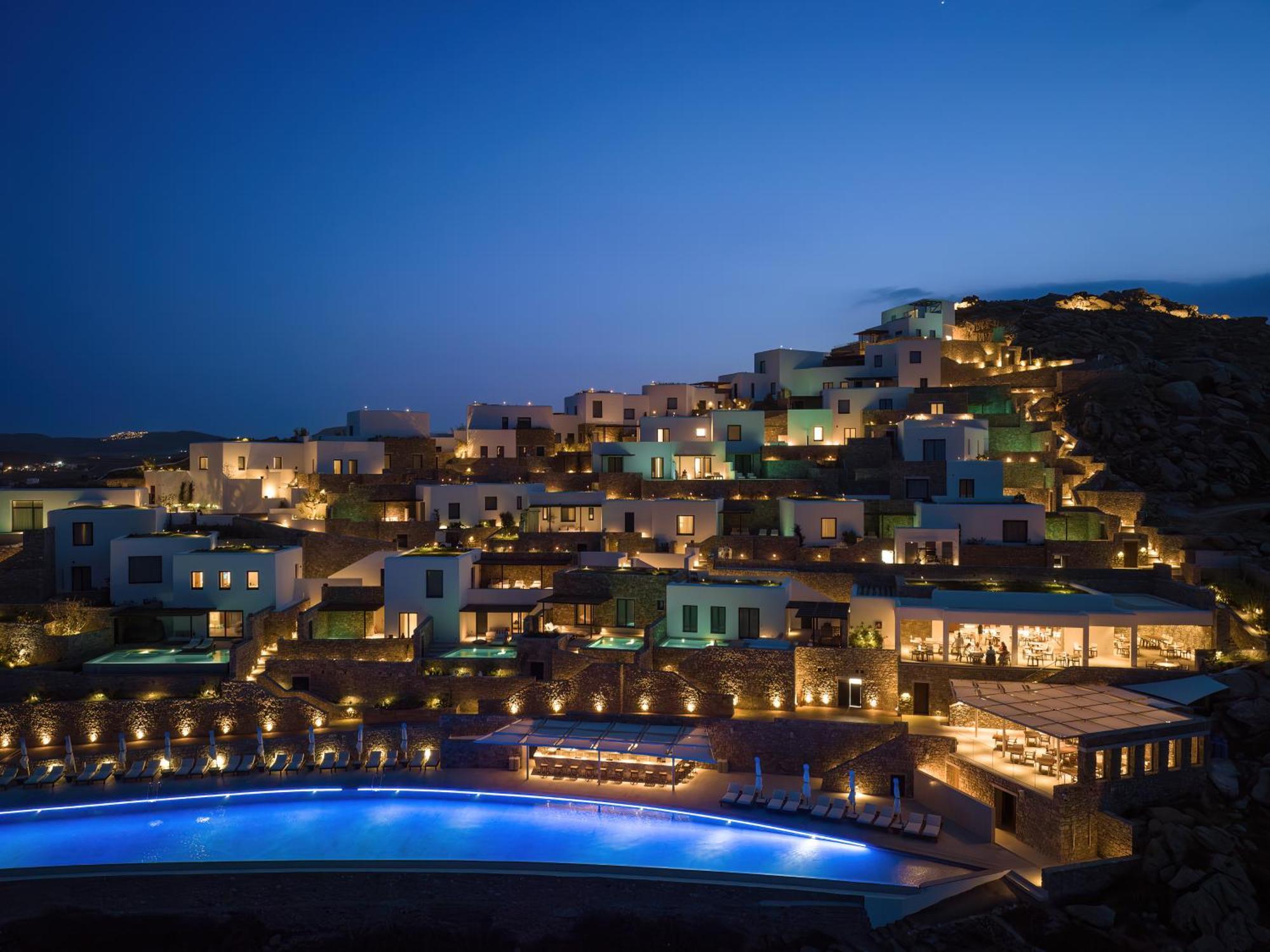 Cali Mykonos Hotel Kalafatis Exterior foto