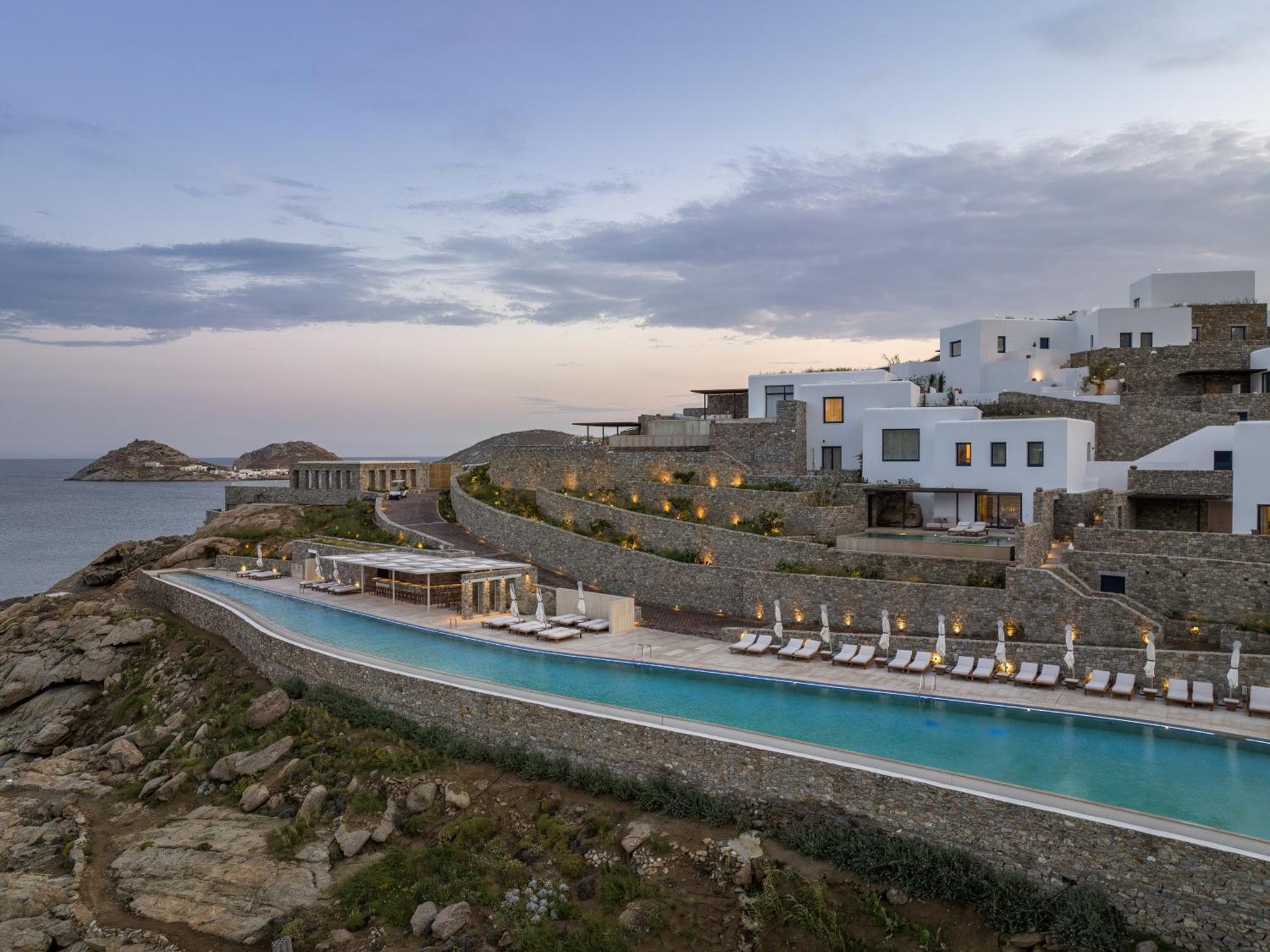 Cali Mykonos Hotel Kalafatis Exterior foto