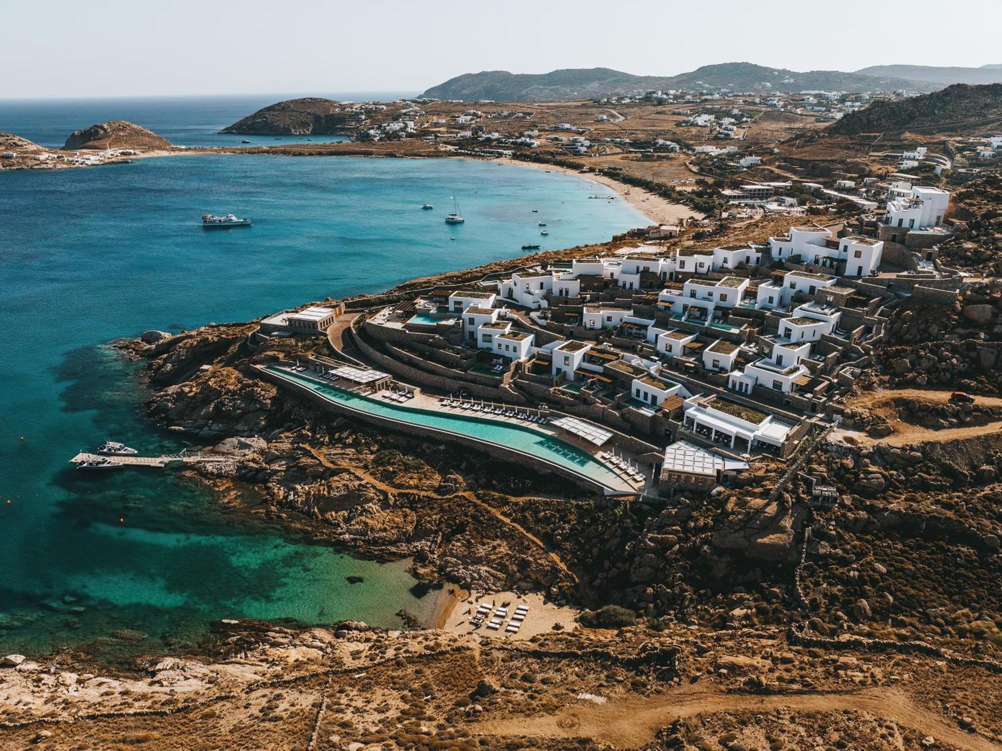 Cali Mykonos Hotel Kalafatis Exterior foto