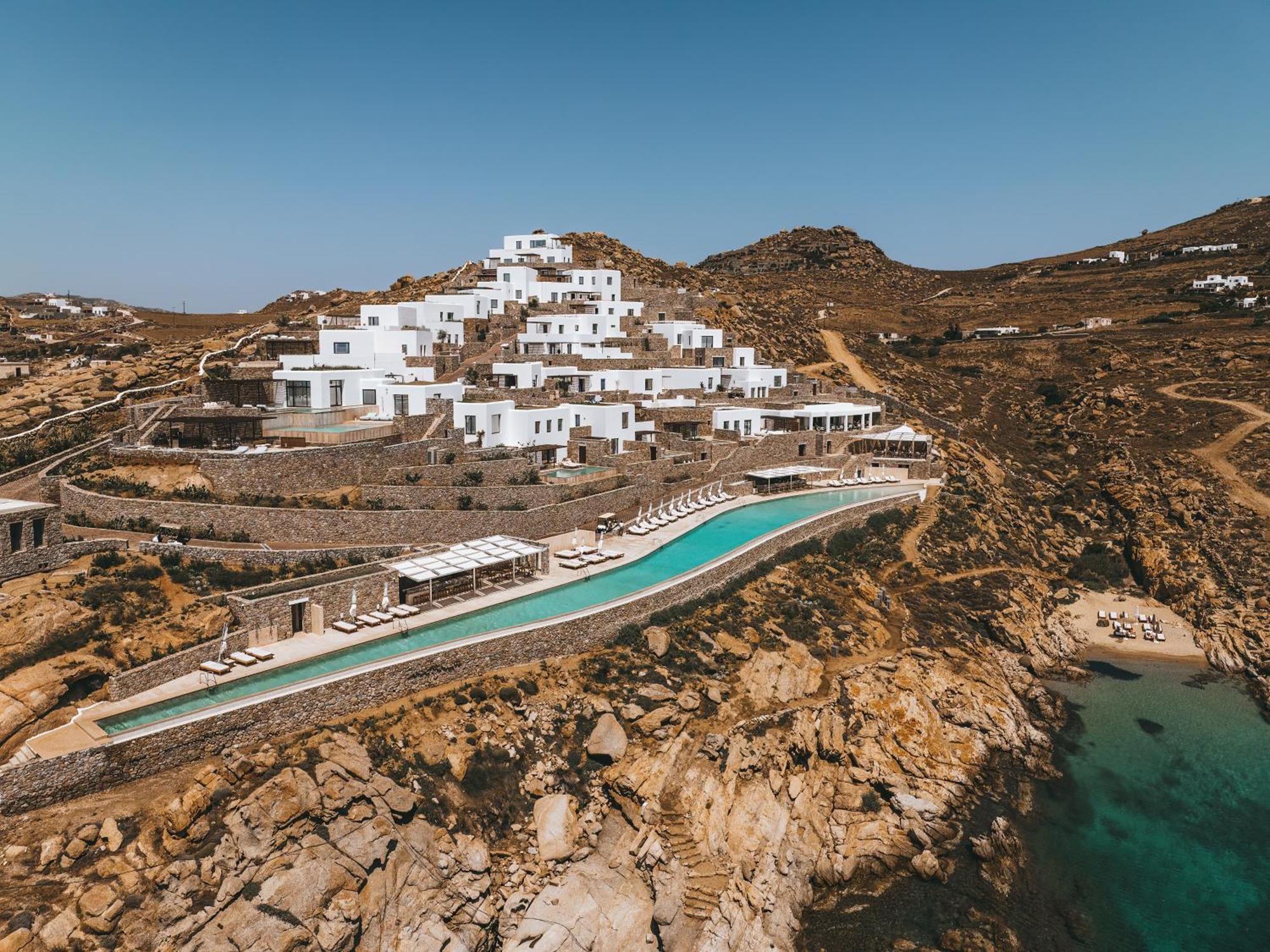 Cali Mykonos Hotel Kalafatis Exterior foto