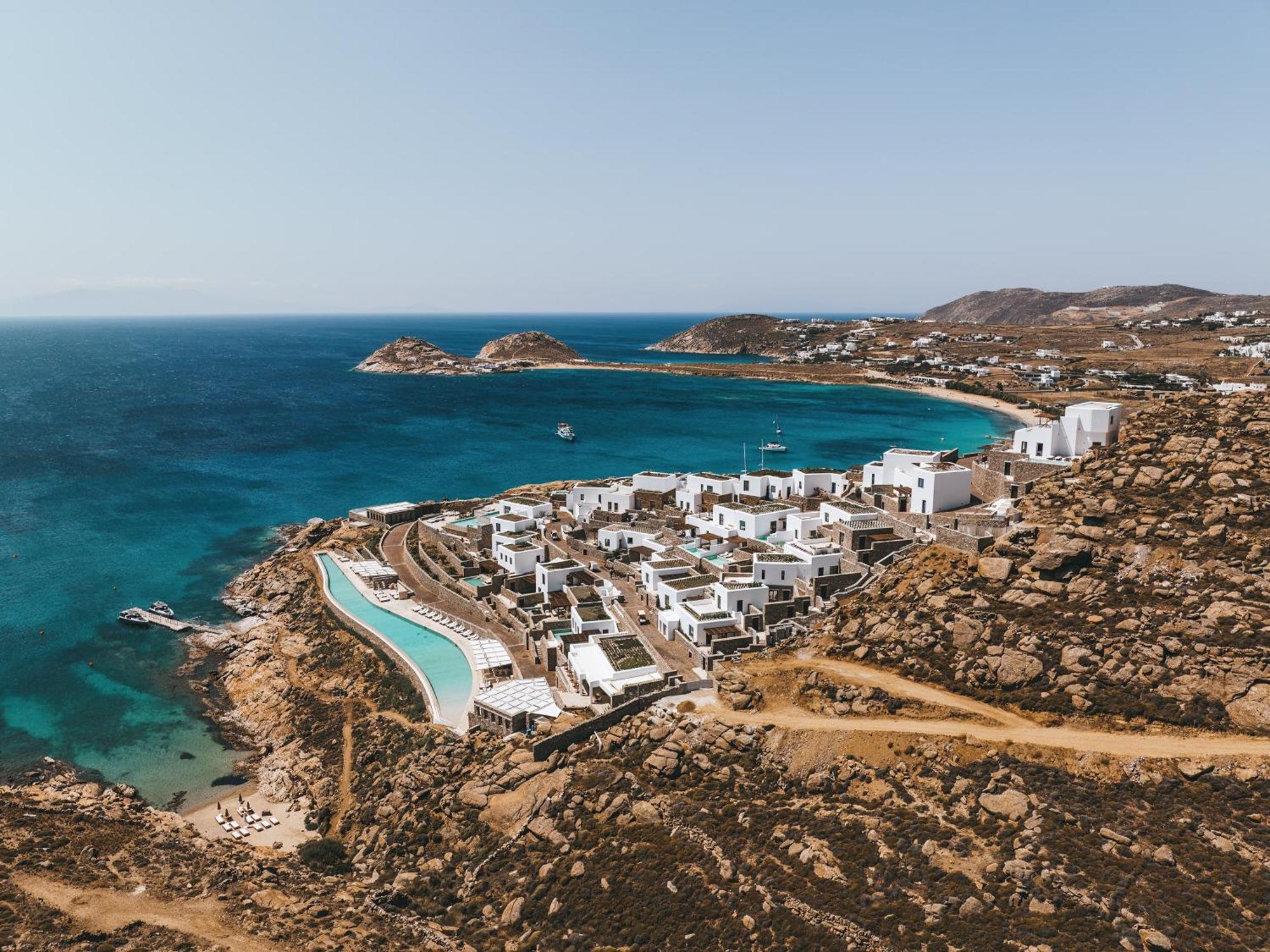 Cali Mykonos Hotel Kalafatis Exterior foto