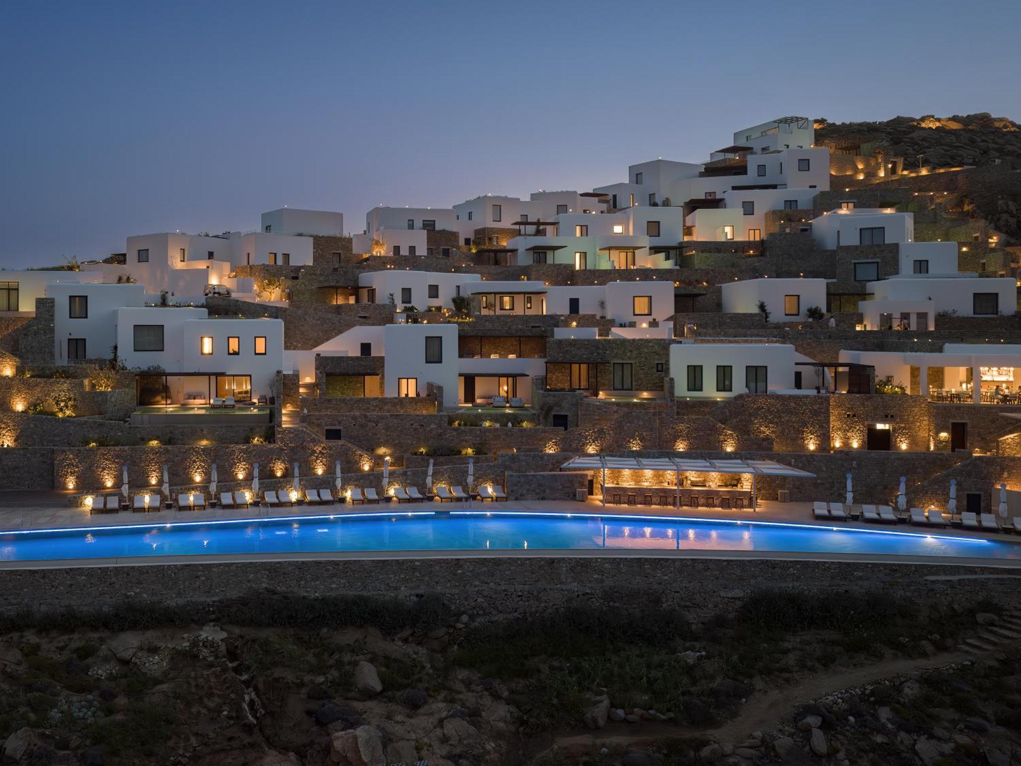 Cali Mykonos Hotel Kalafatis Exterior foto