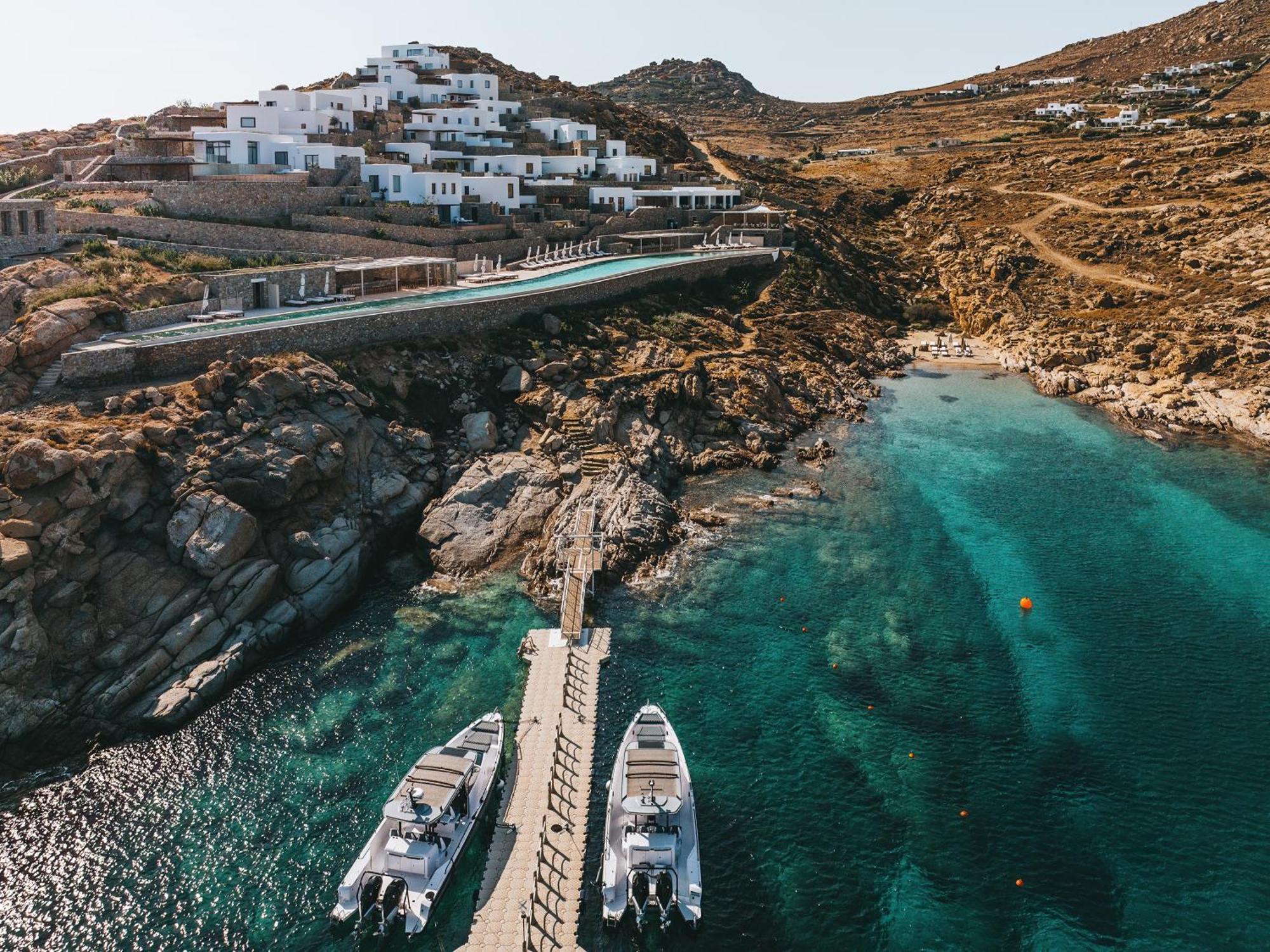 Cali Mykonos Hotel Kalafatis Exterior foto